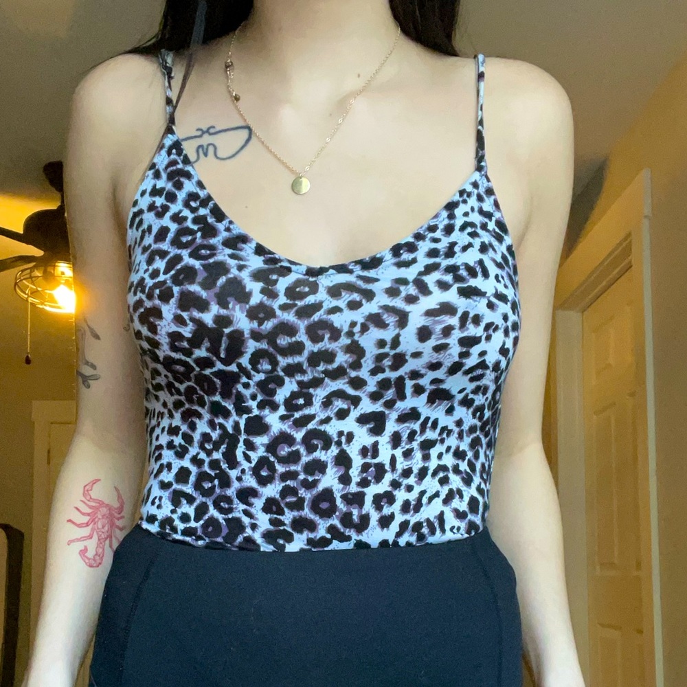 Krush out all night animal print body suit